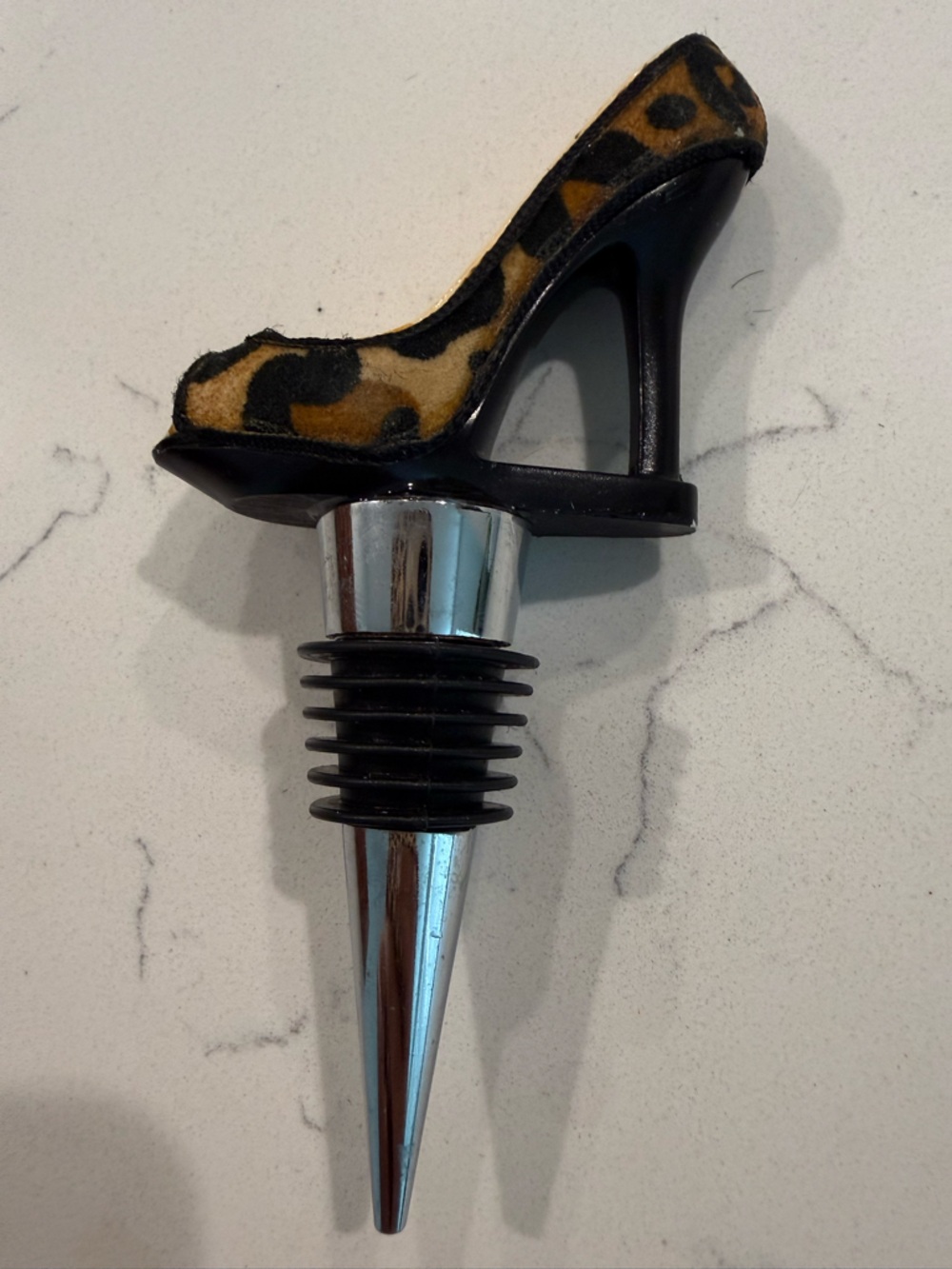 Leopard Wine Bottle Stopper